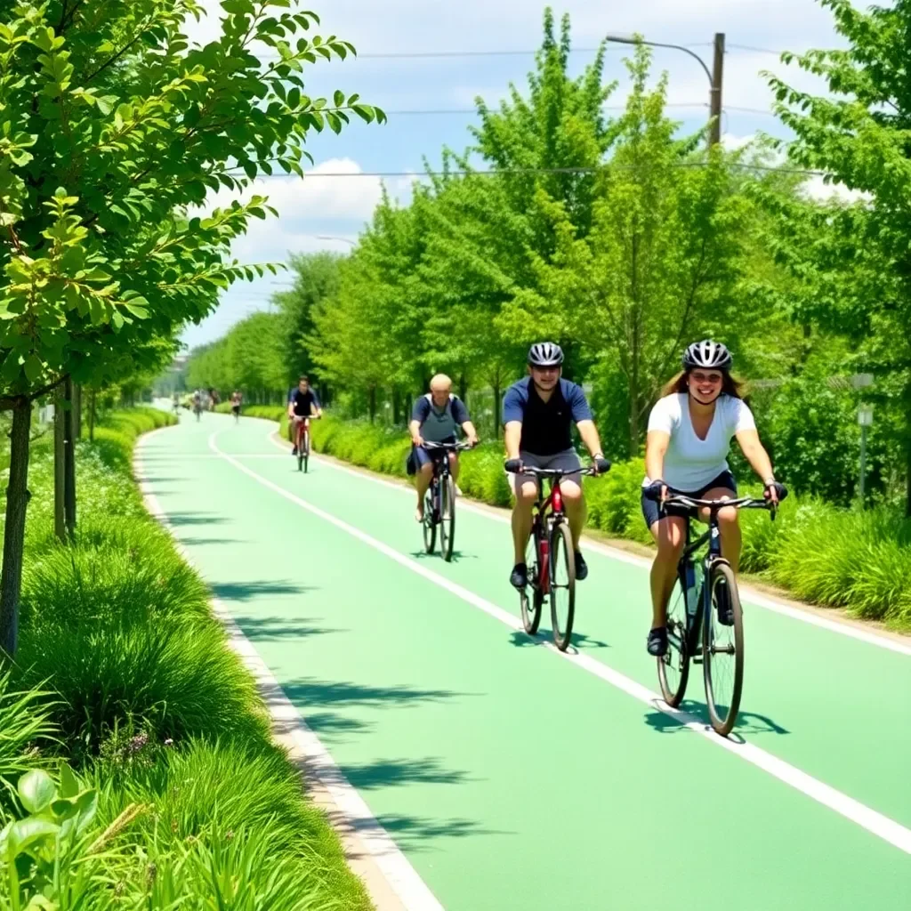 Columbia, SC Unveils New Buffered Bike Lanes to Enhance Safety and Promote Active Lifestyles