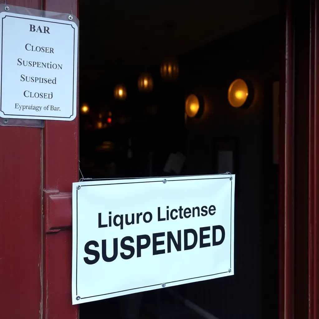 Jay's Bar and Grill Closes for 10 Days Due to Liquor License Suspension