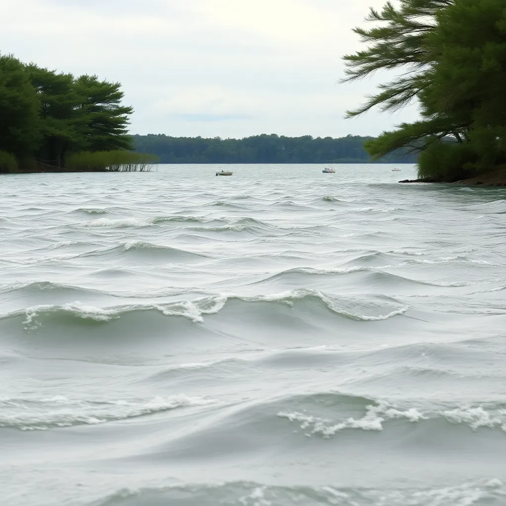 Strong Winds Expected across Central South Carolina with Lake Wind Advisory in Effect