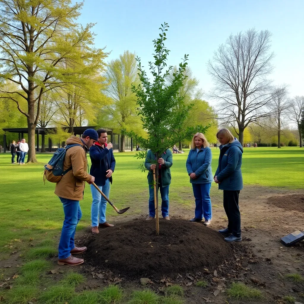 Lexington Honored Arbor Day with a Tribute to Hurricane Helene Victims