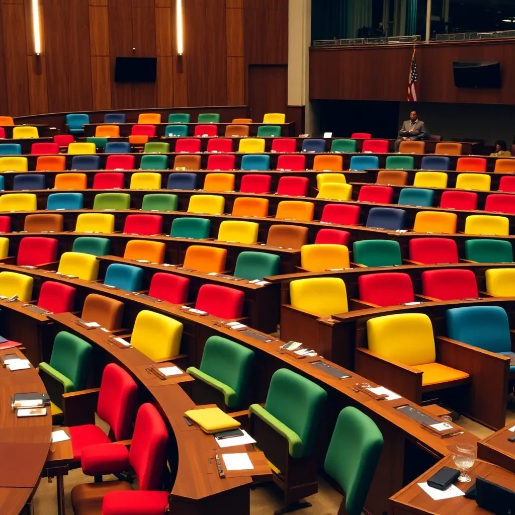 Columbia's House of Representatives Engages in Seating Selection Tradition with a Touch of Fun