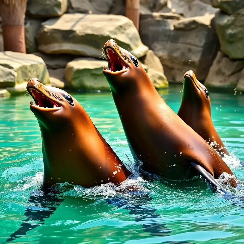 Exciting New Arrival: Sea Lion Raiden Makes Waves at Riverbanks Zoo and Garden