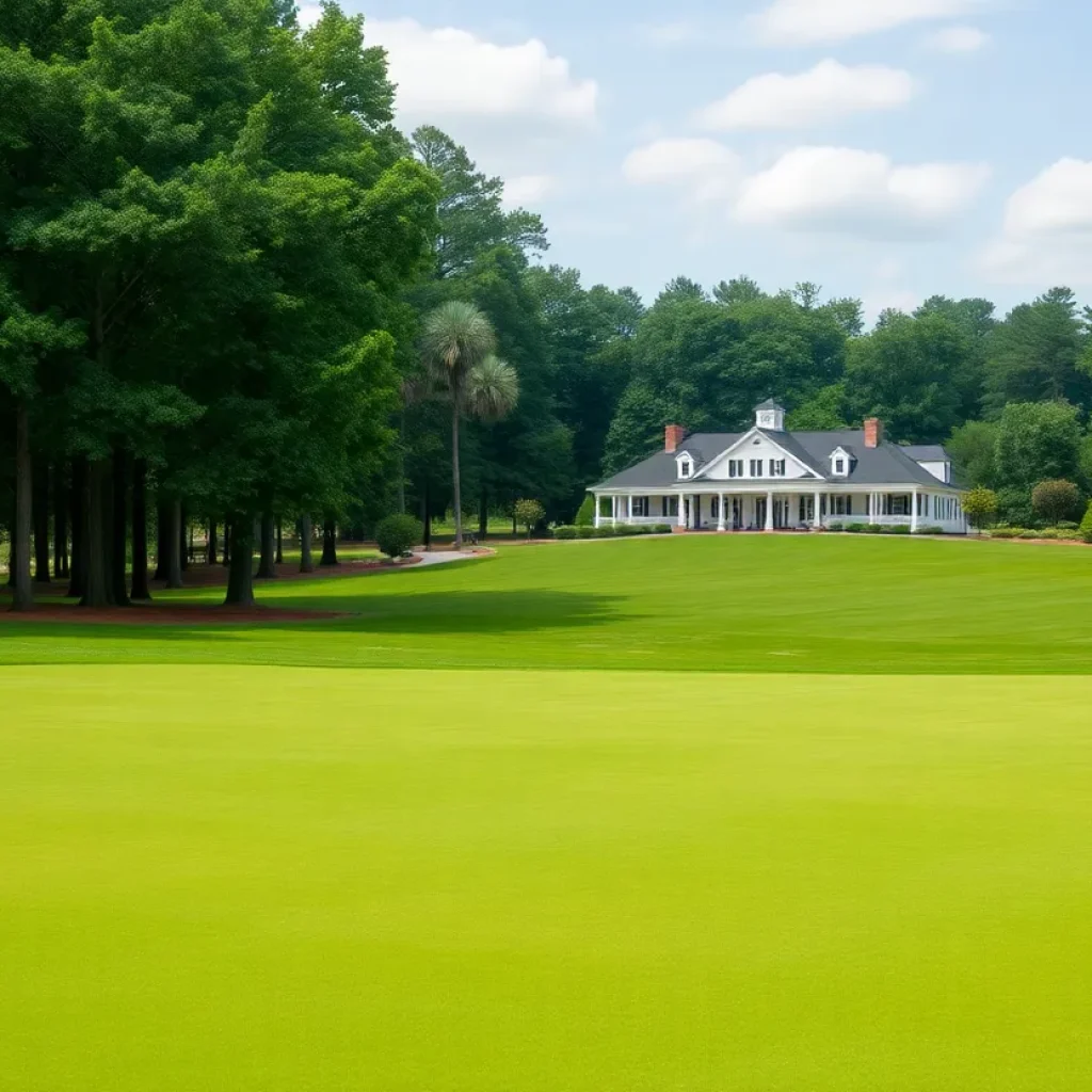 A view of Timberlake Country Club's golf course in Chapin, SC.