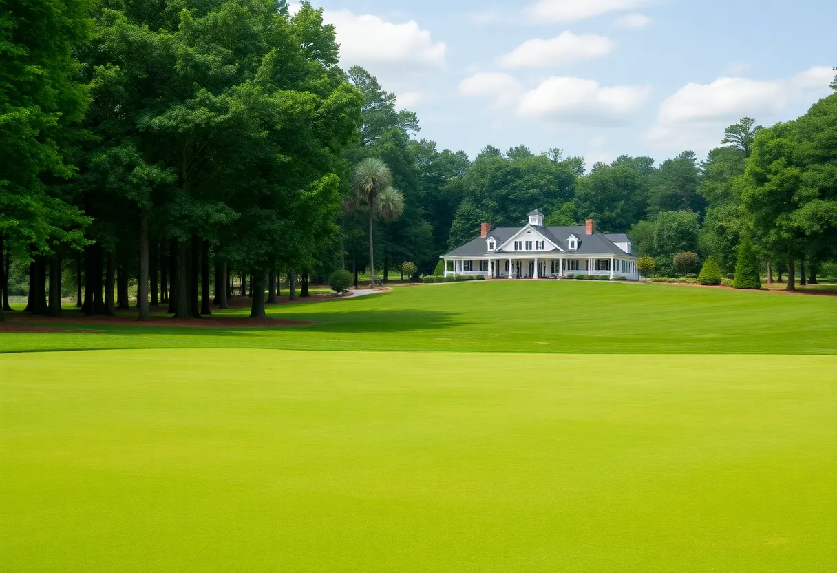 A view of Timberlake Country Club's golf course in Chapin, SC.