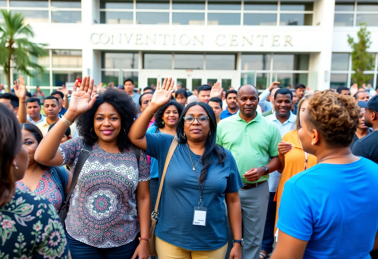 Community members gathered at the Blythewood Council swearing-in ceremony