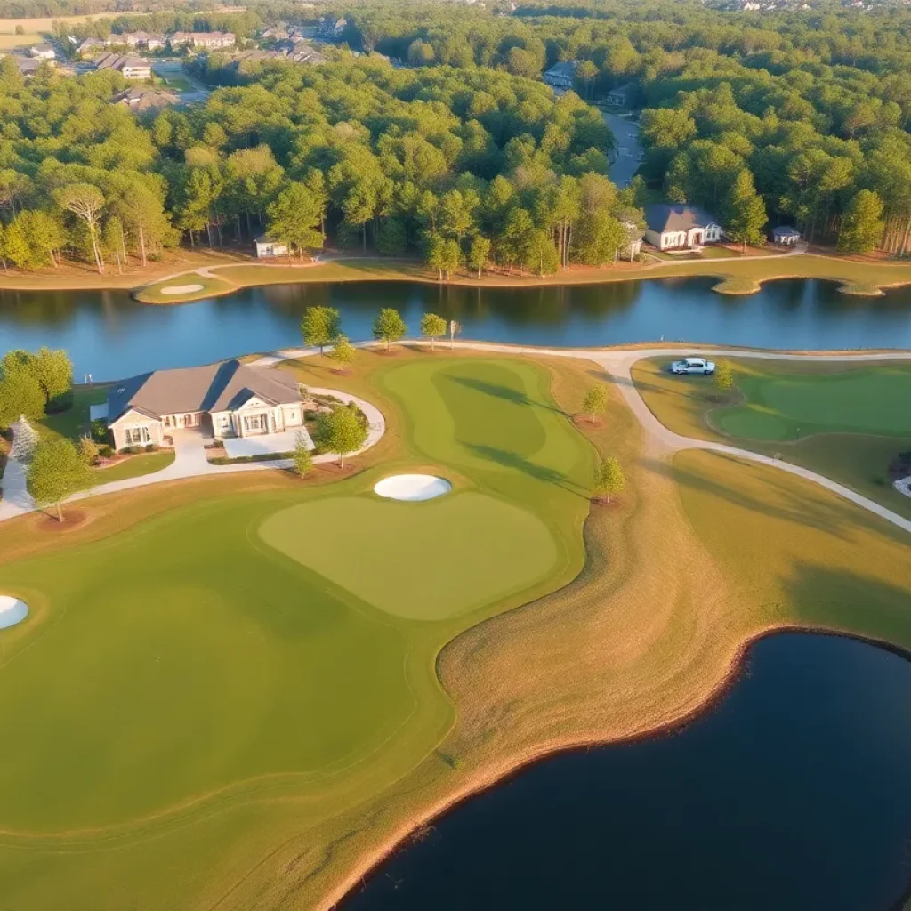 Beautiful golf course in Chapin SC with luxurious homes