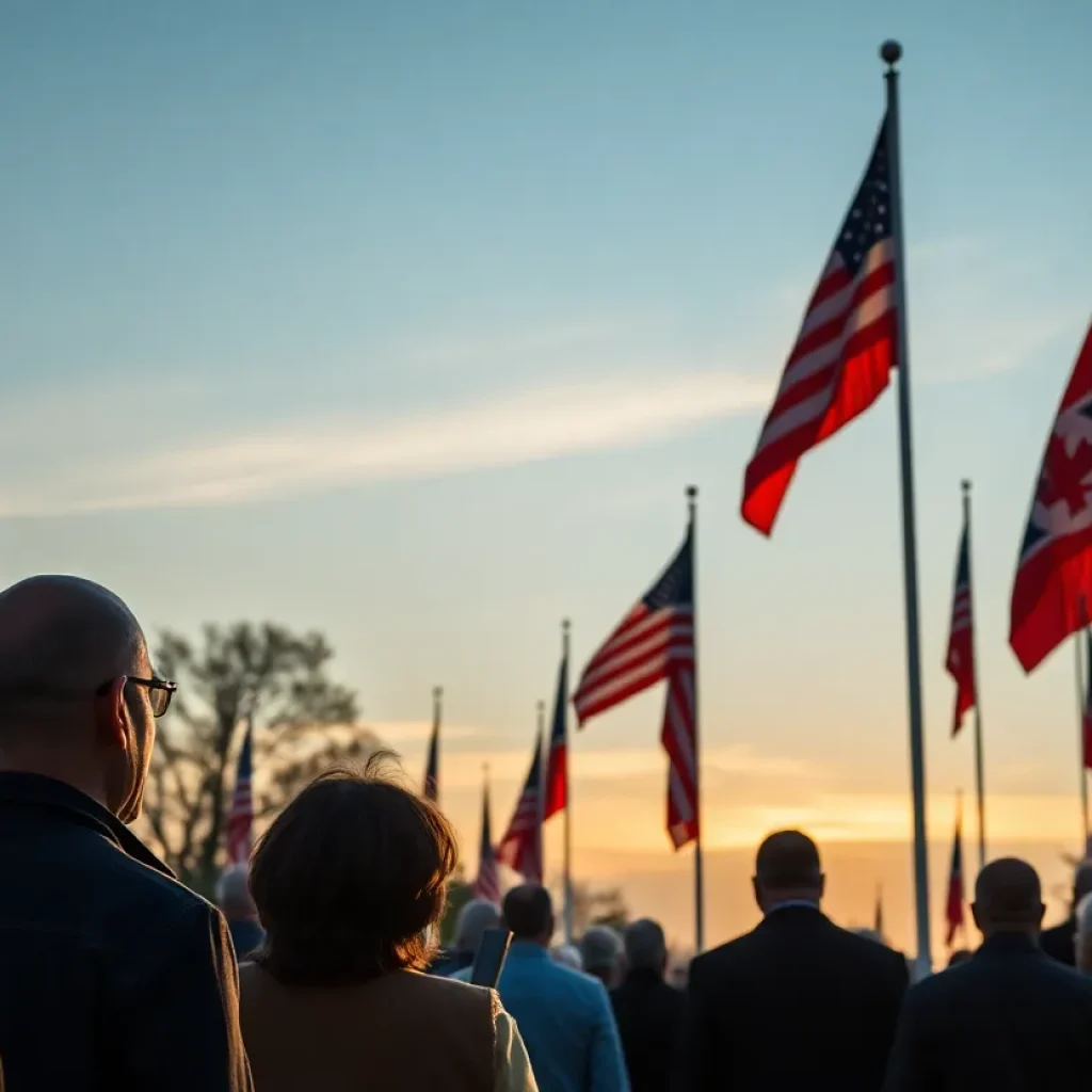 Columbia community gathering for Jimmy Carter remembrance