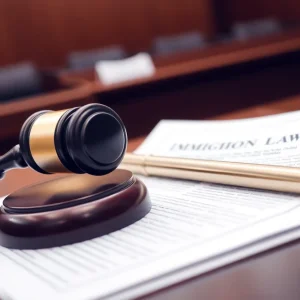 Image of a gavel and legal documents representing a court ruling