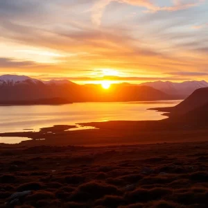 Scenic view of Greenland's landscape showcasing its natural resources.