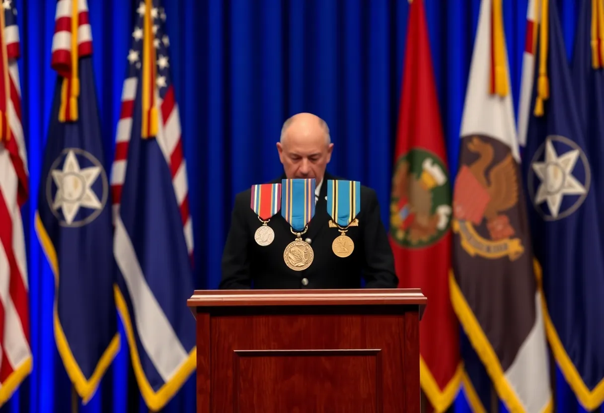 Ceremony honoring veterans with Medals of Honor