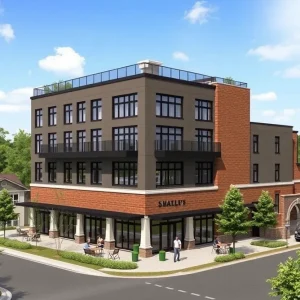 Artist rendering of new hotel in Lexington SC