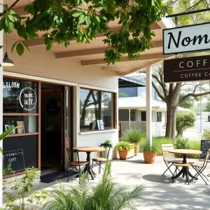 Exterior view of Nomad Cafe on Augusta Highway