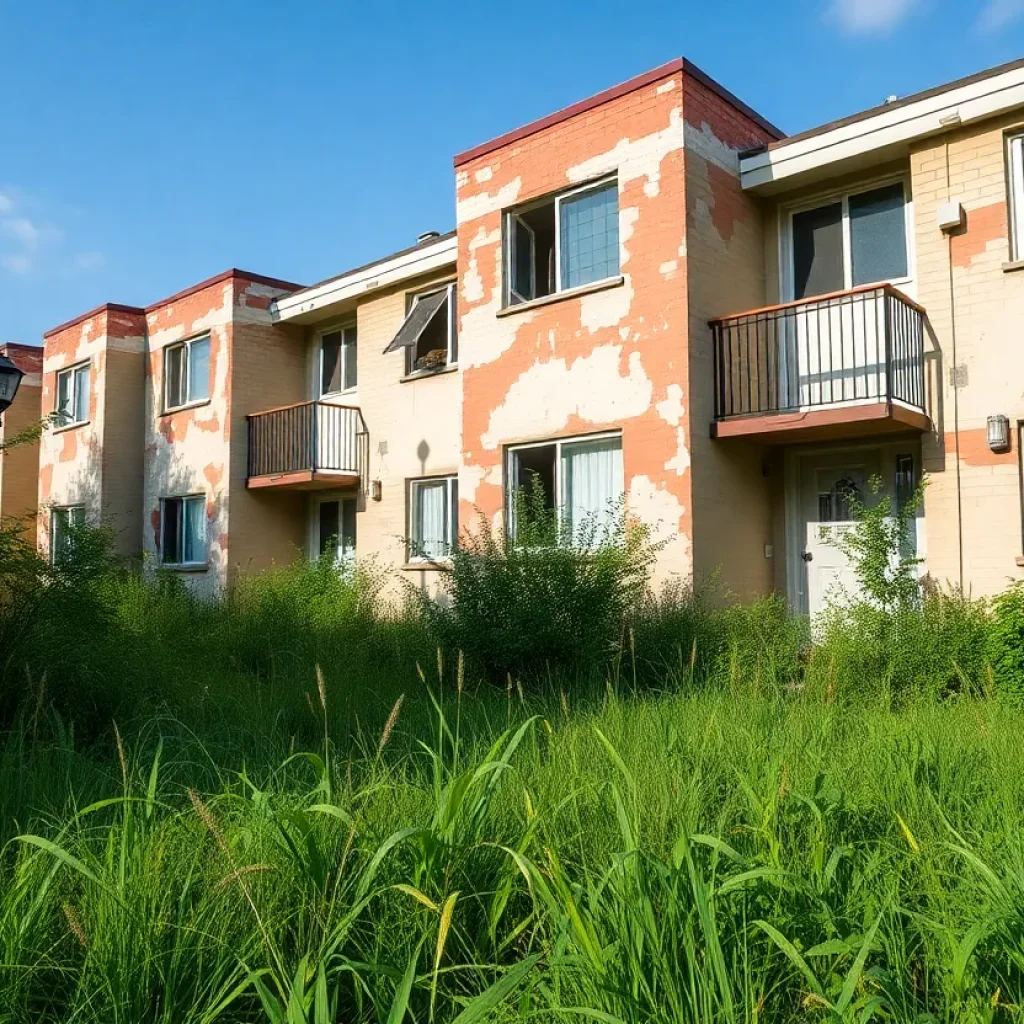 Neglected Westwood Estates Apartment Complex in Lexington County