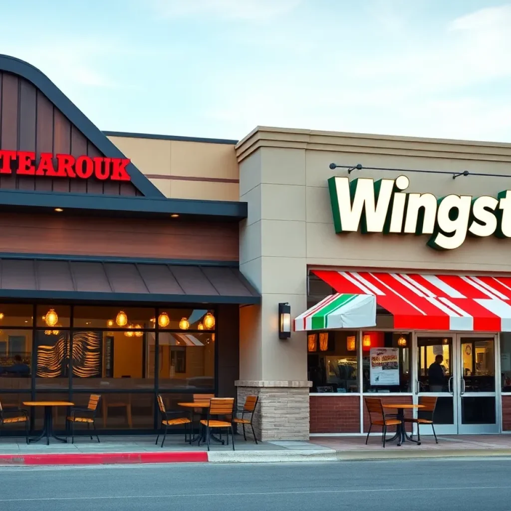 Wingstop and modern steakhouse in Lexington SC