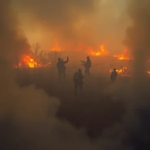 Firefighters battling wildfires in South Carolina