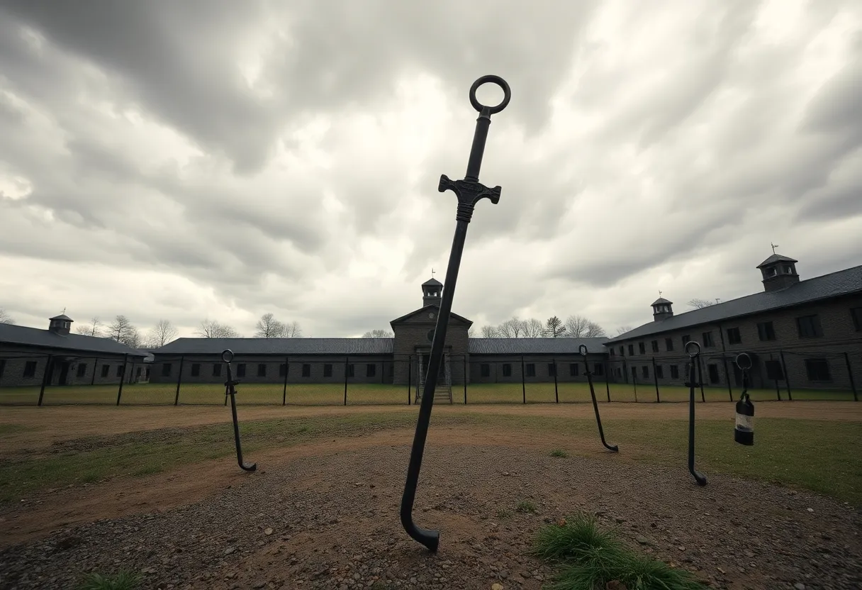 Execution Scene Depiction