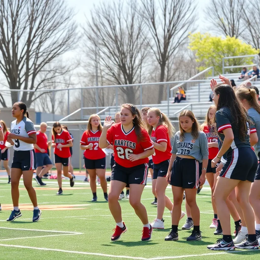 Athletes competing in spring sports at Midlands high schools