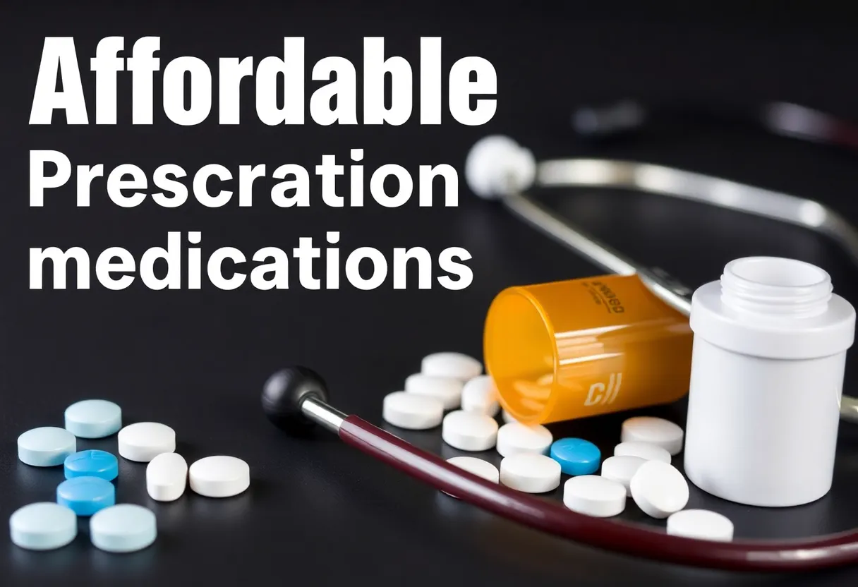 Illustration representing affordable prescription medications