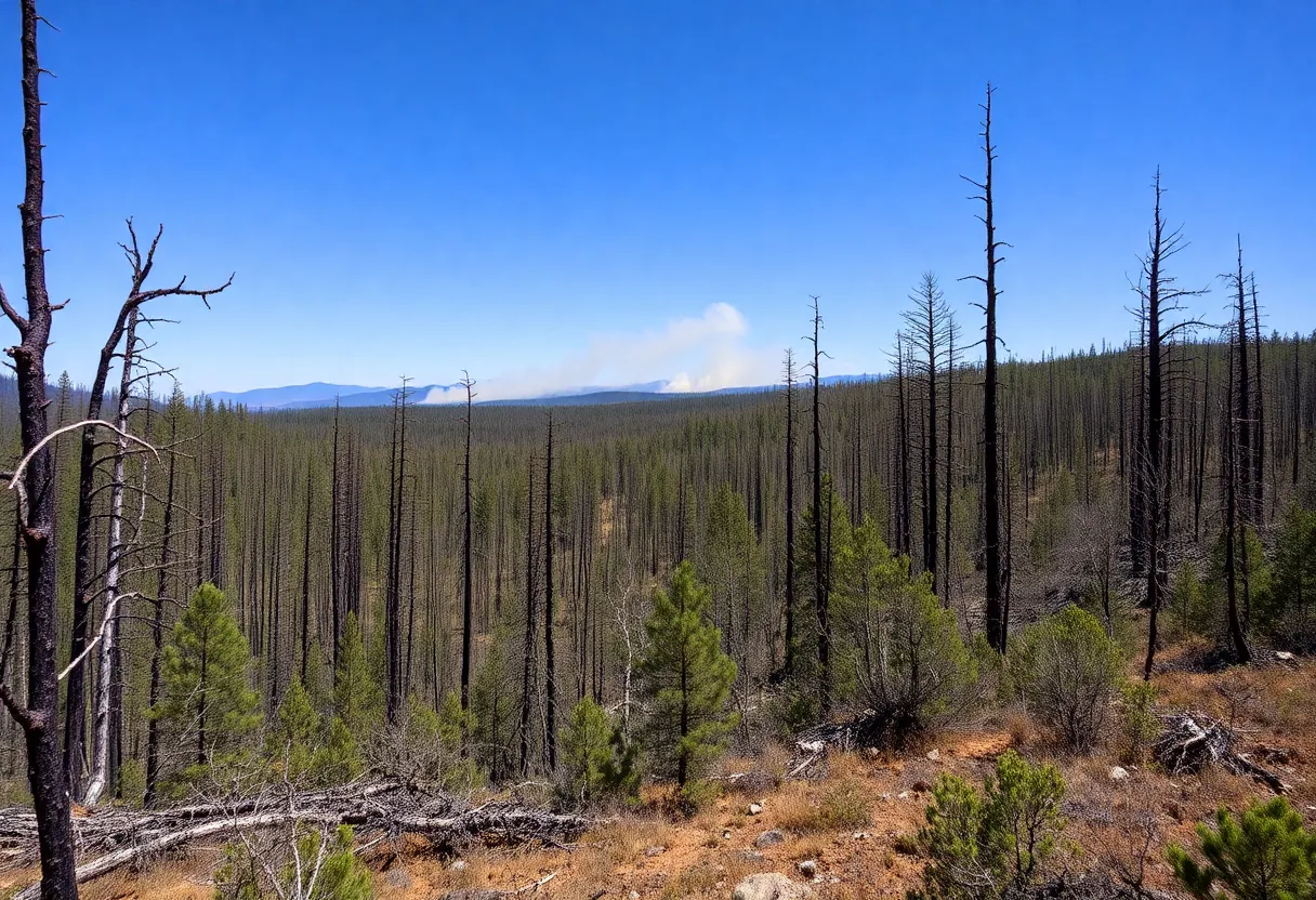 Carolina Forest Wildfire Impact