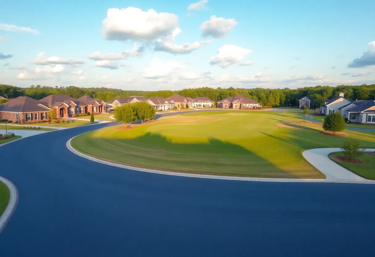 Golf neighborhood homes in Chapin, SC