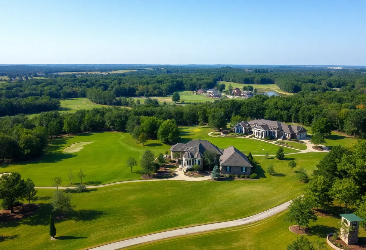 Beautiful golf property in Chapin, SC with stunning scenery