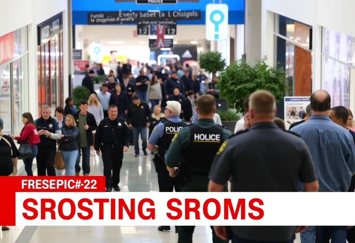 Columbia Place Mall Incident Response