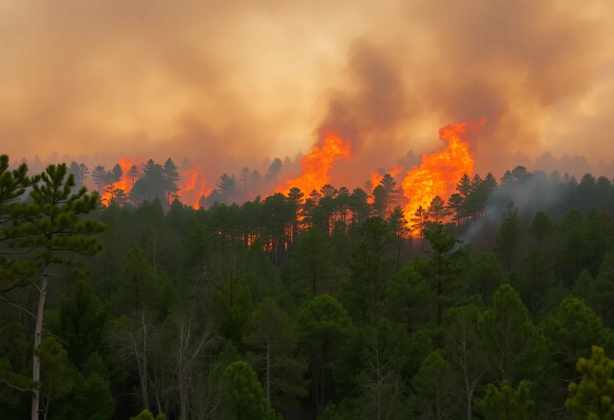 South Carolina Wildfire Impact