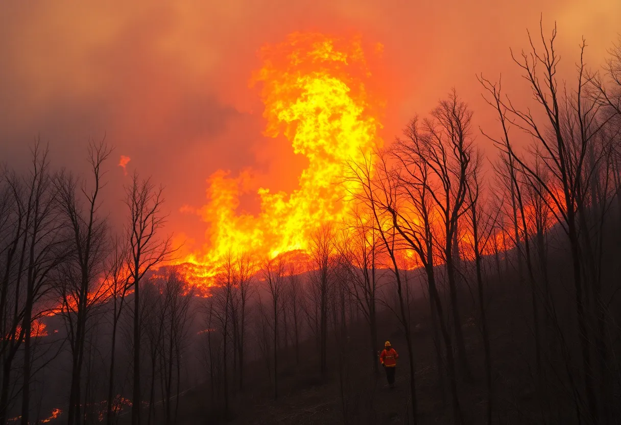 Wildfires in Western North Carolina