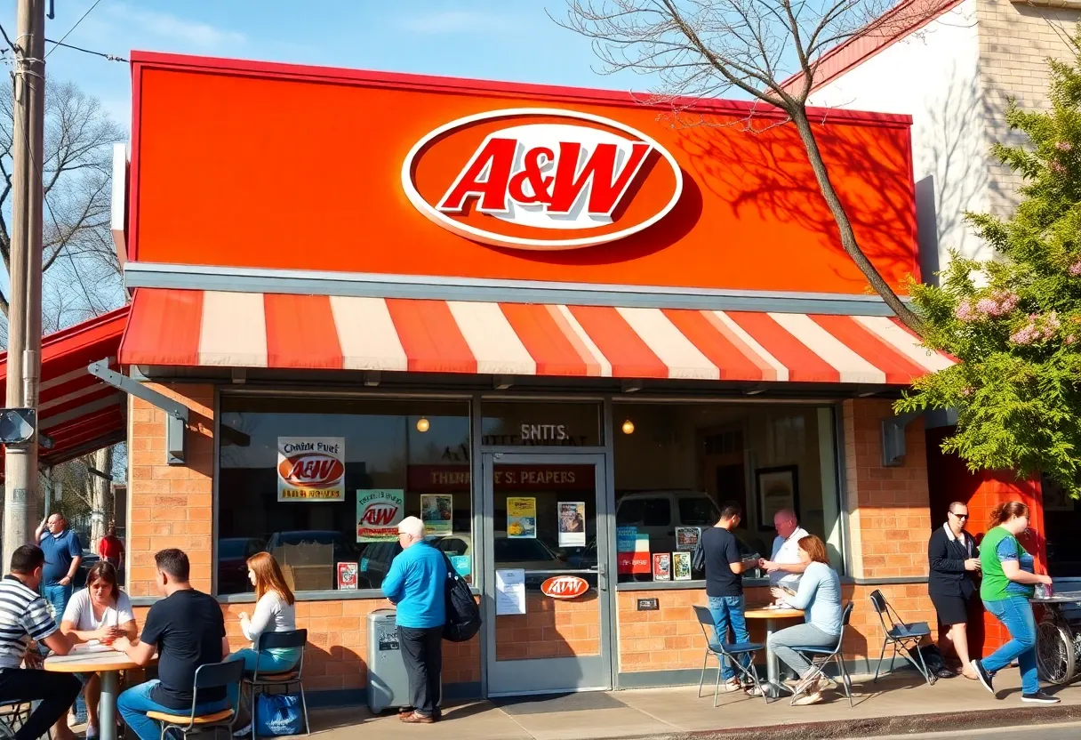A&W Restaurant in Columbia