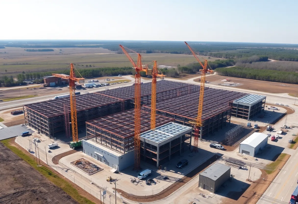 Battery Manufacturing Plant Construction
