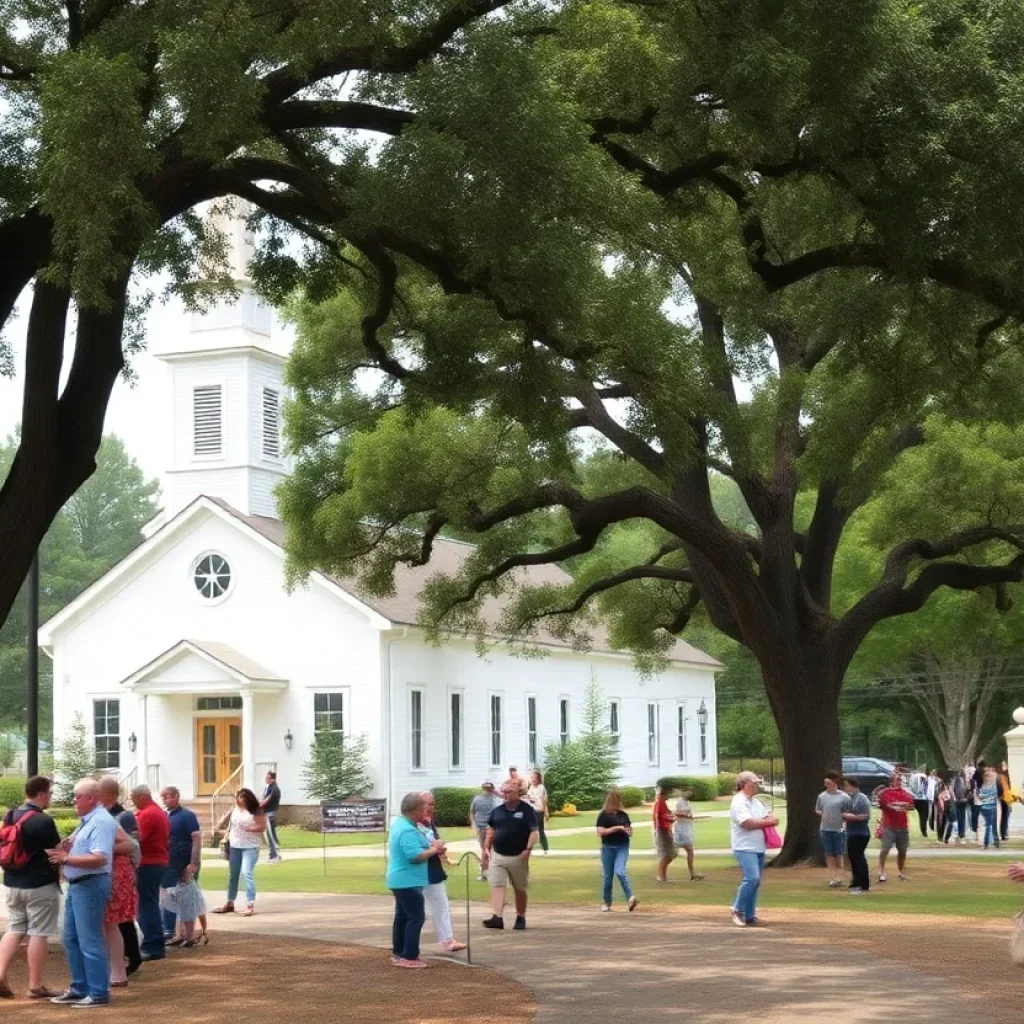 A beautiful community scene in Chapin, SC