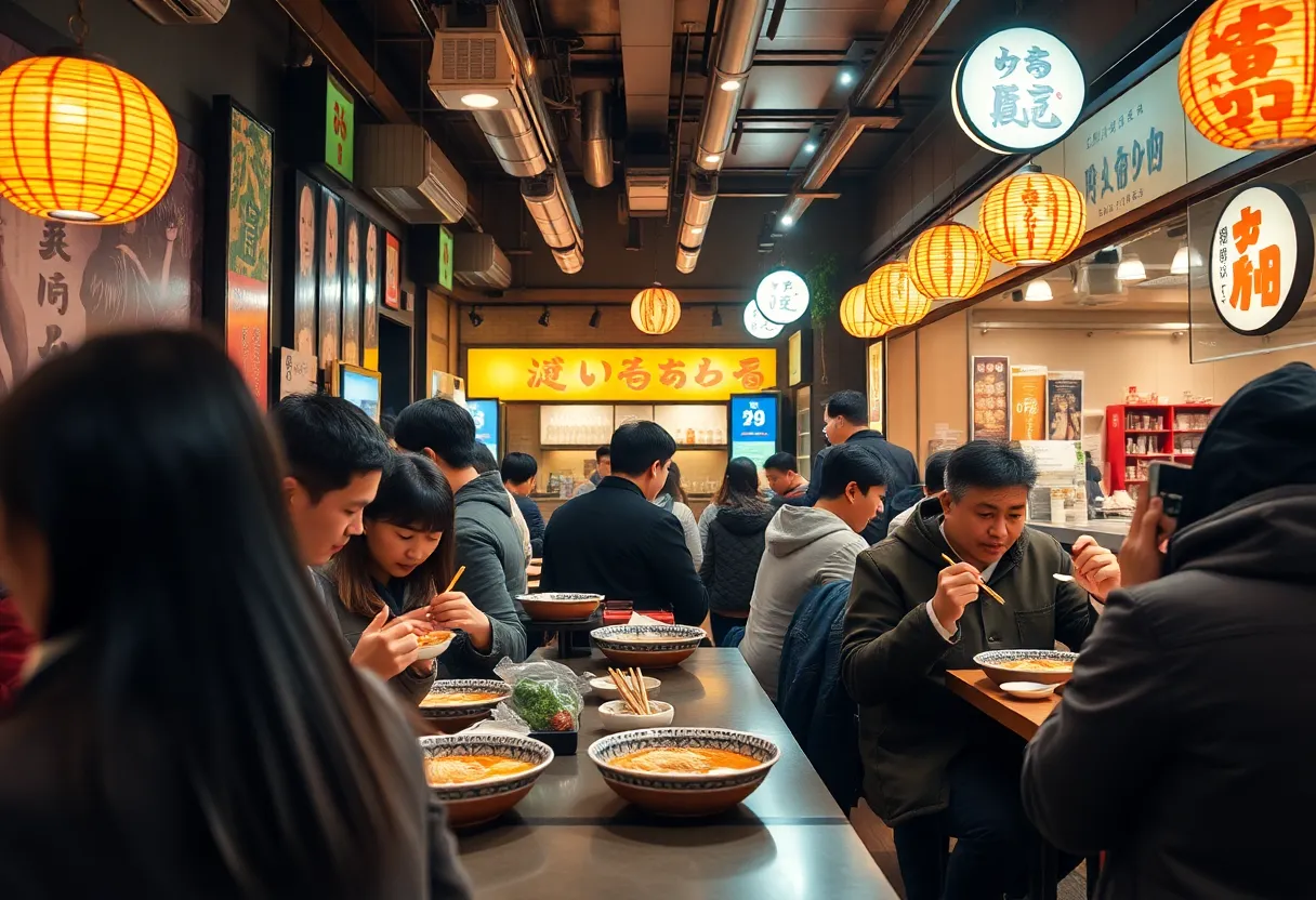 JINYA Ramen Bar Charleston Interior