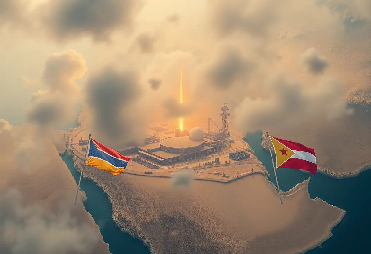 Military tensions in the Middle East focused on Iran's nuclear sites.