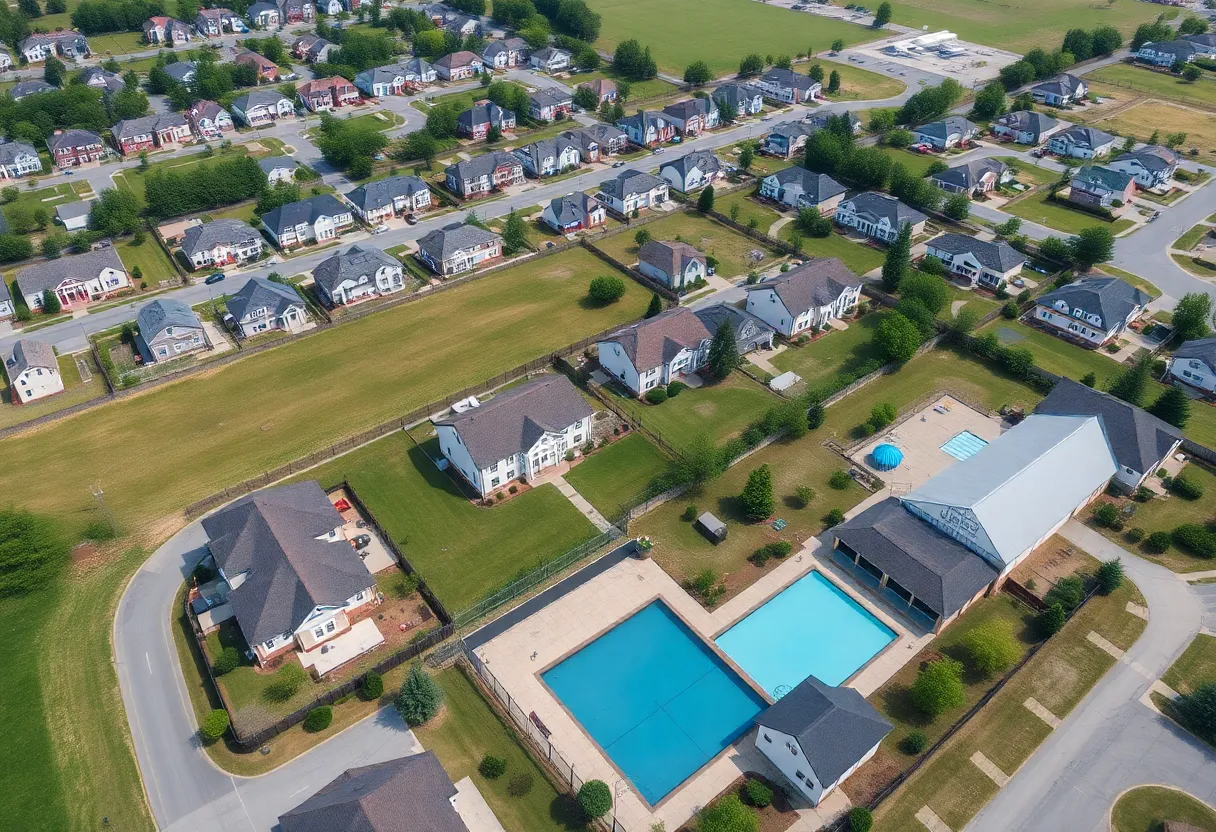 Conceptual design of the Brighton community development in Chapin