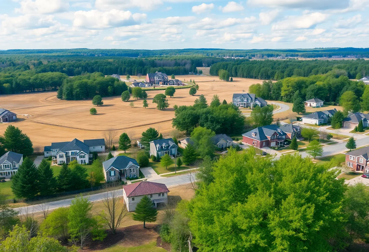 Proposed housing development in Chapin, SC