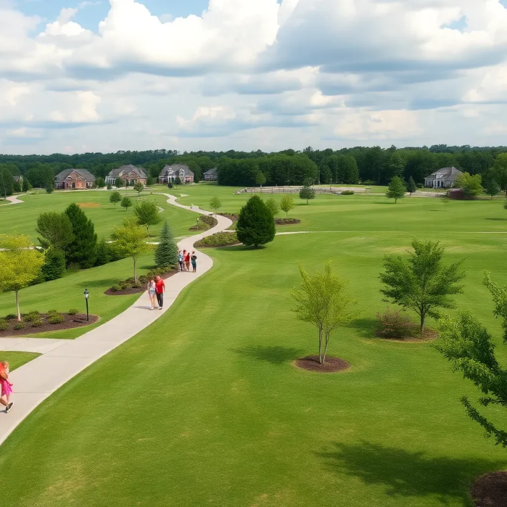 Golf neighborhood in Chapin SC with wellness features
