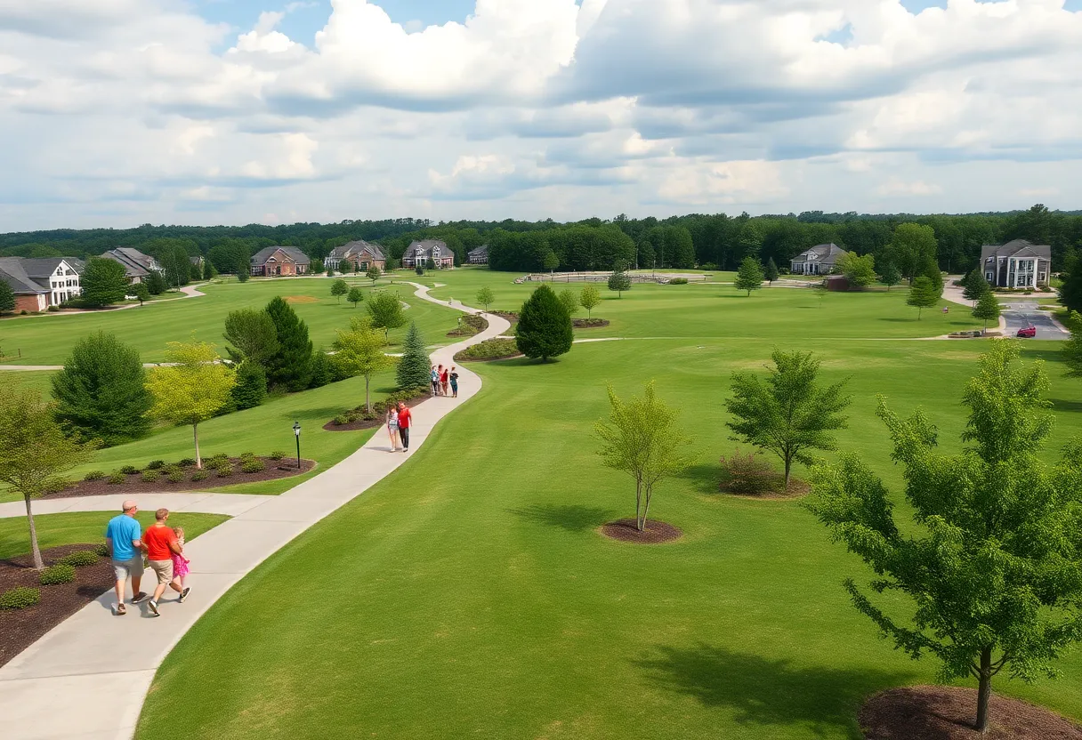 Golf neighborhood in Chapin SC with wellness features