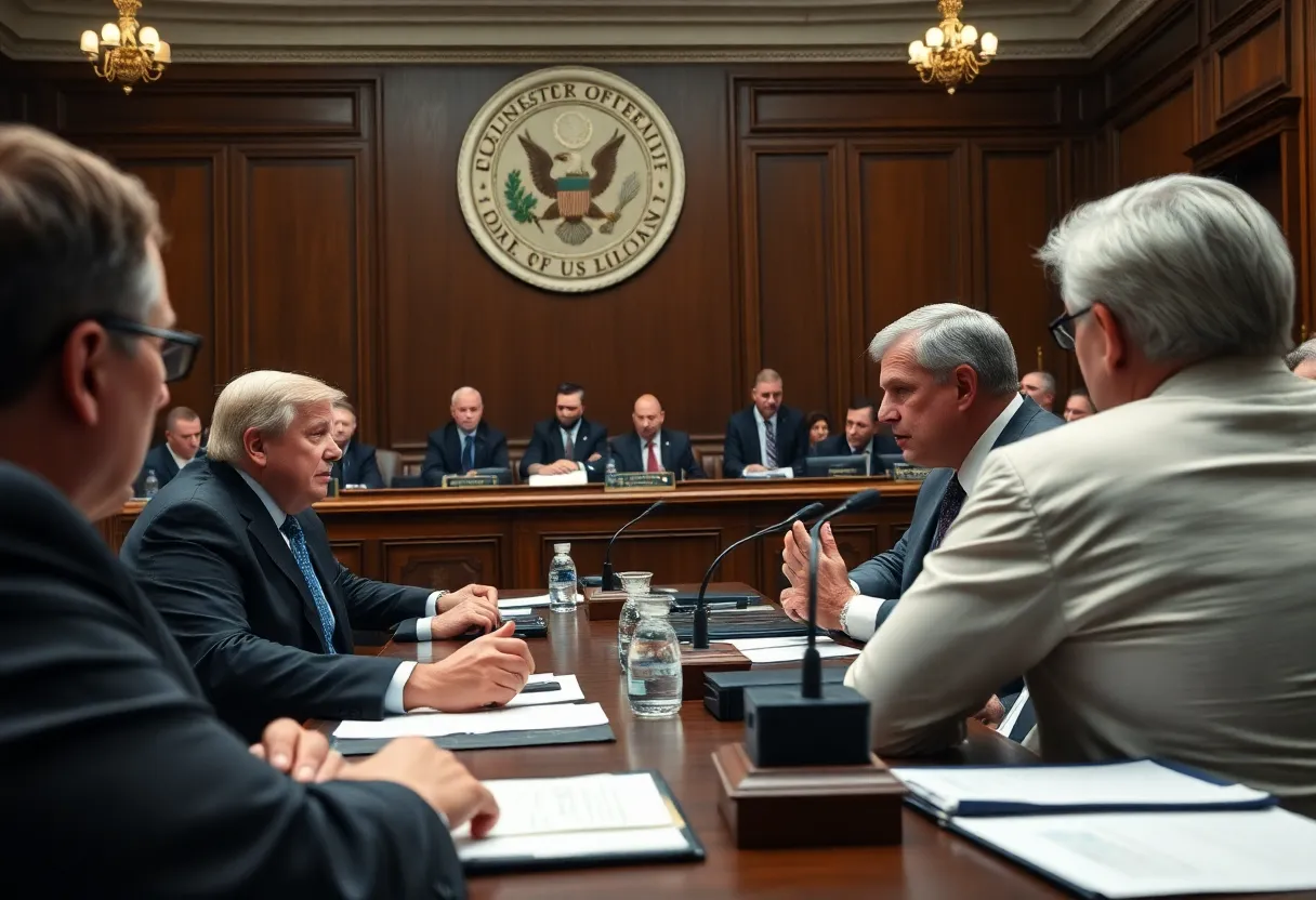 Congressional Hearing on Epstein Investigation