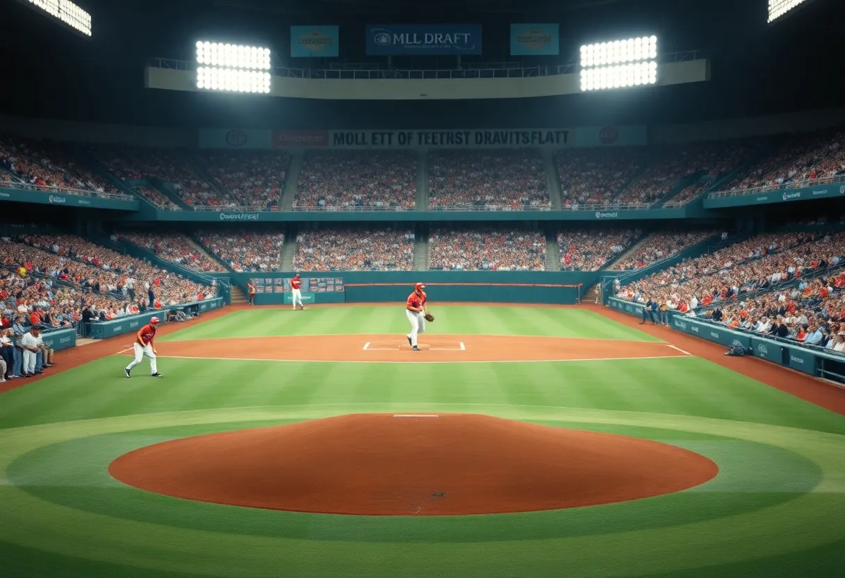 College baseball pitcher preparing to throw during a game.