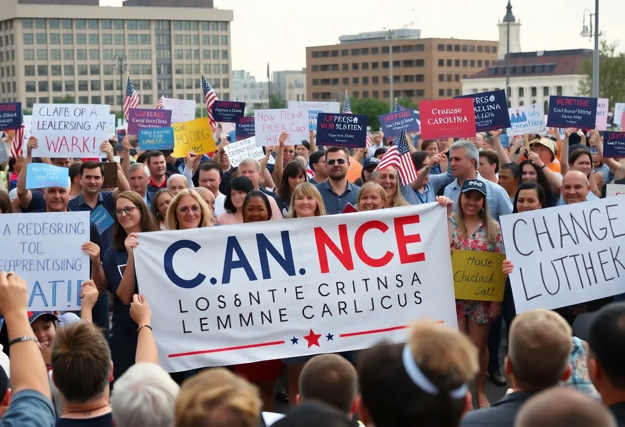 Political Rally in South Carolina