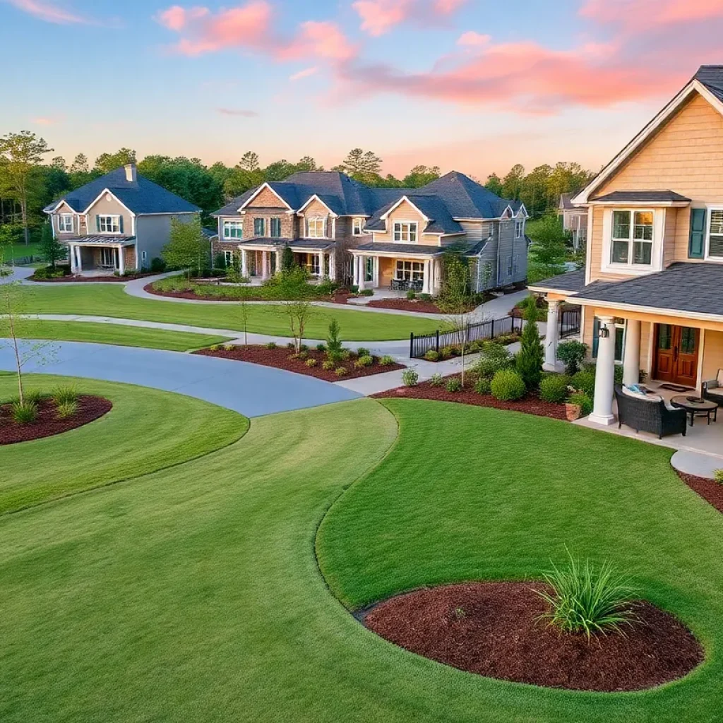 Golf community homes in Chapin SC with smart upgrades and landscaping