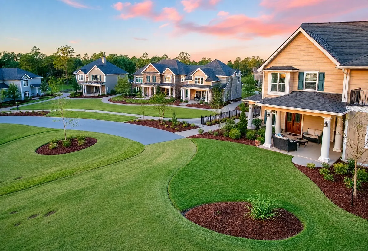 Golf community homes in Chapin SC with smart upgrades and landscaping