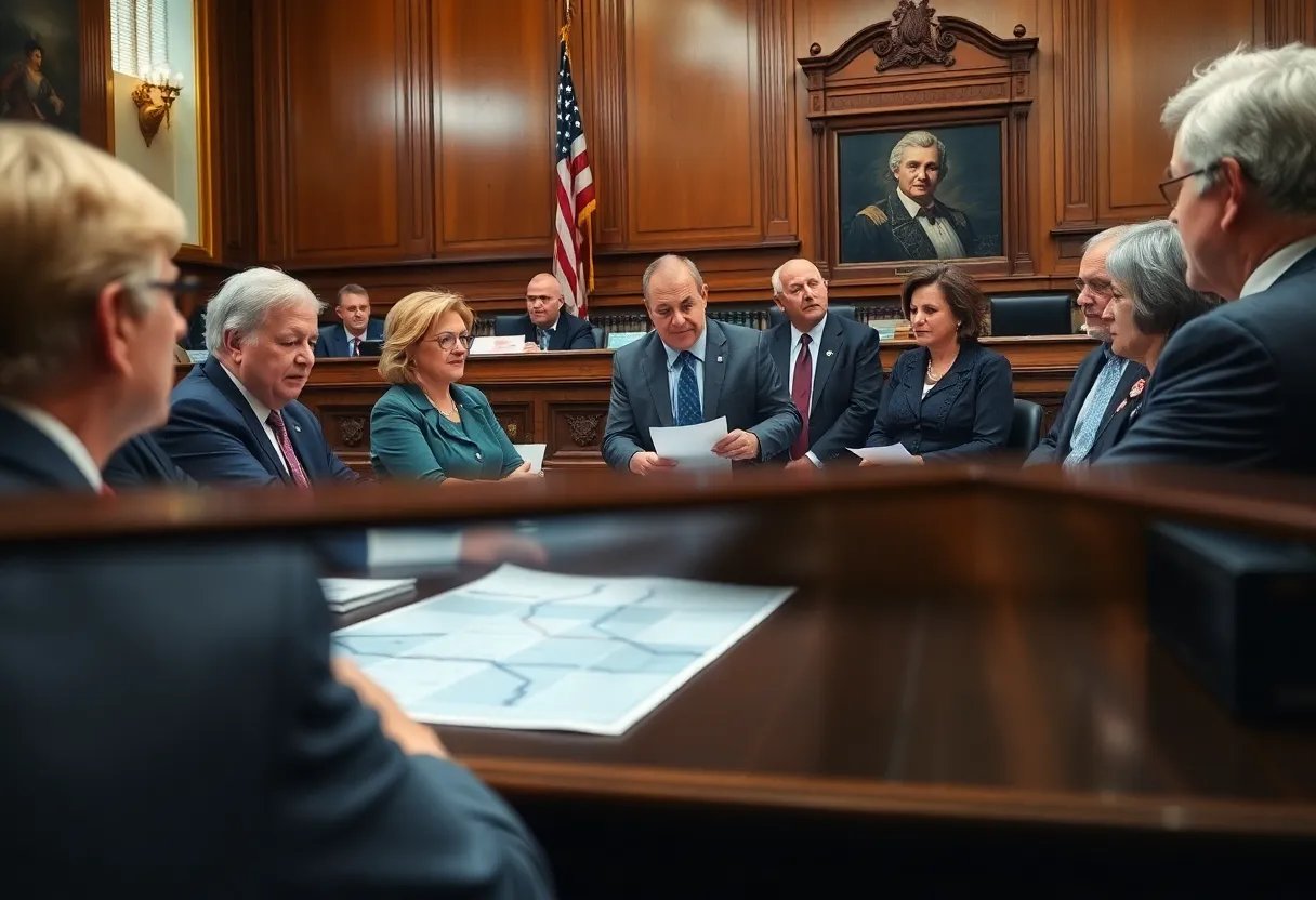 Lawmakers discussing flood preparedness in Texas