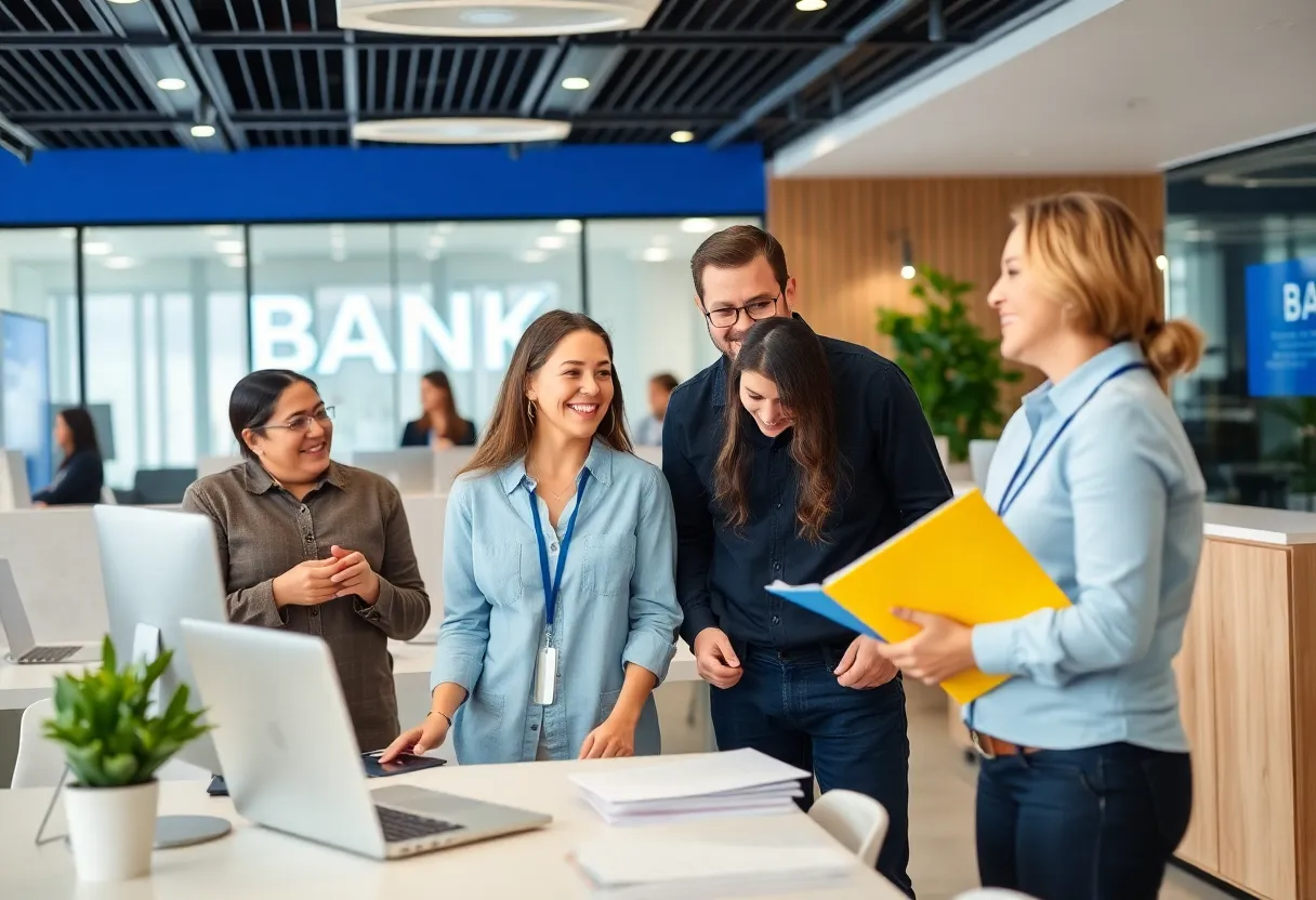 United Bank Office Environment