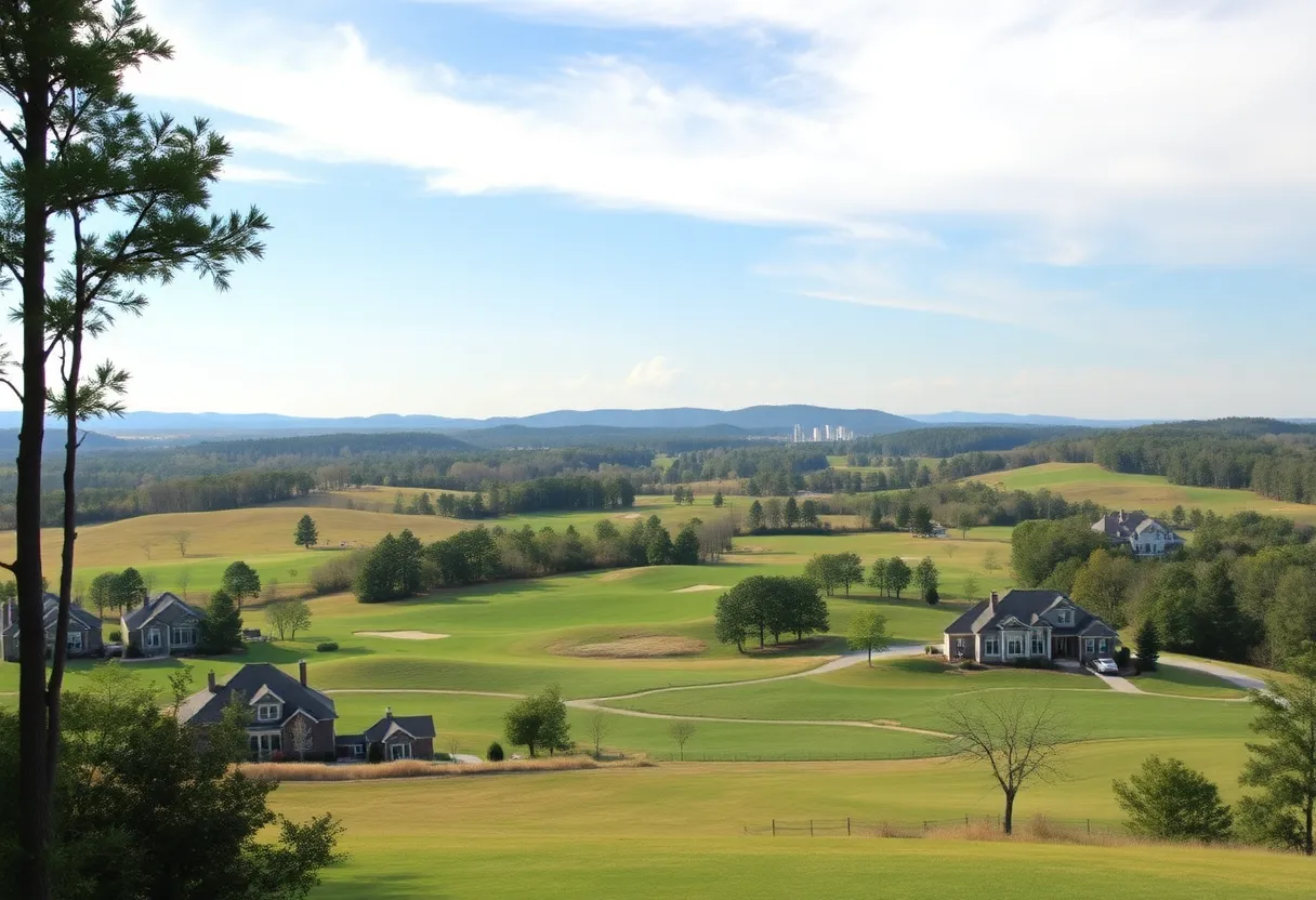 Golf community in Chapin, South Carolina, ideal for remote workers