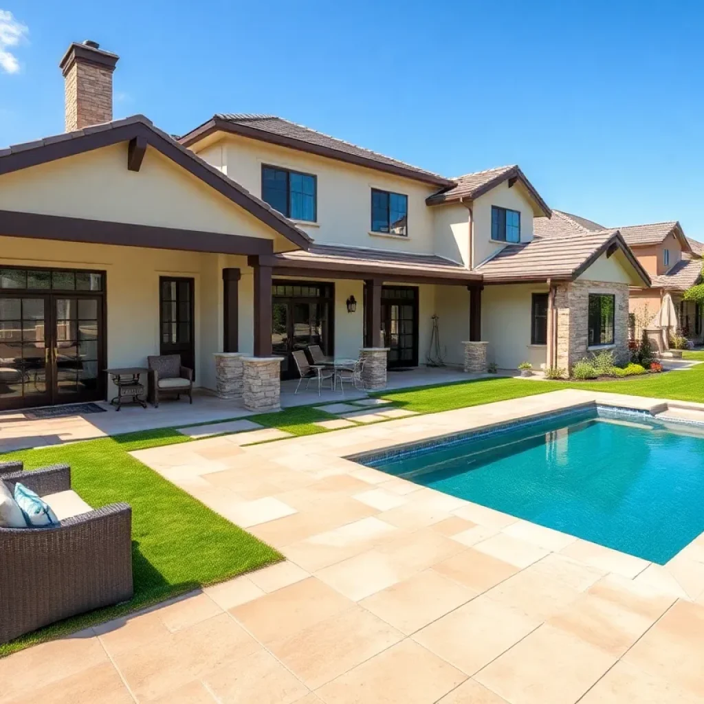 Home in Chapin SC with upgraded outdoor living space and modern technology.