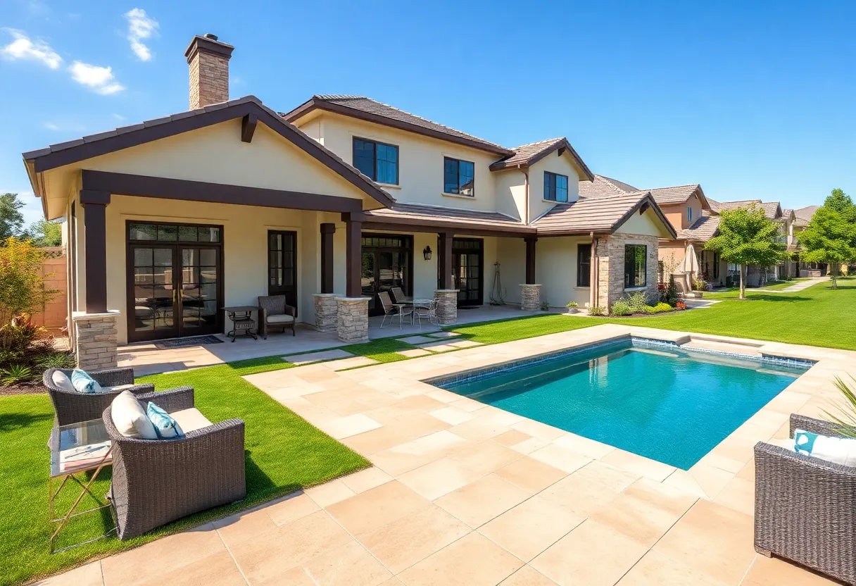 Home in Chapin SC with upgraded outdoor living space and modern technology.