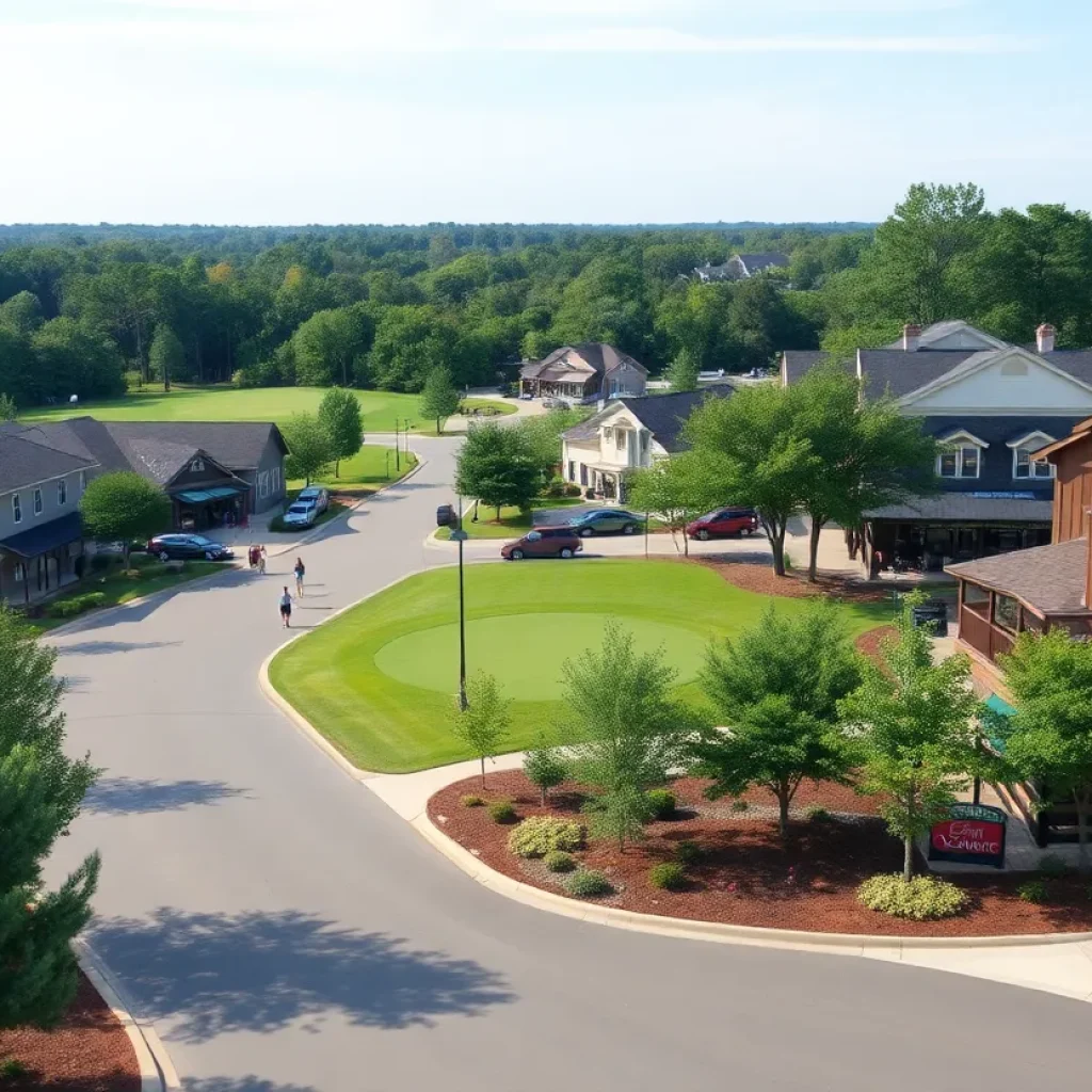 Chapin SC landscape featuring golf communities and local dining options.