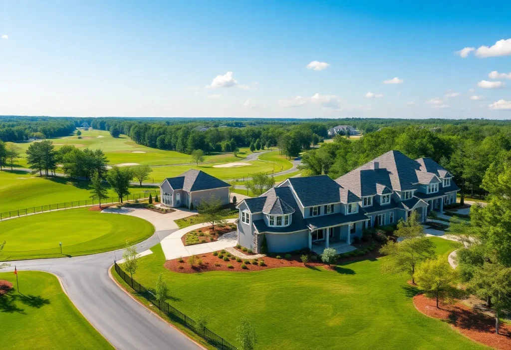 Luxury homes in Chapin SC golf neighborhood