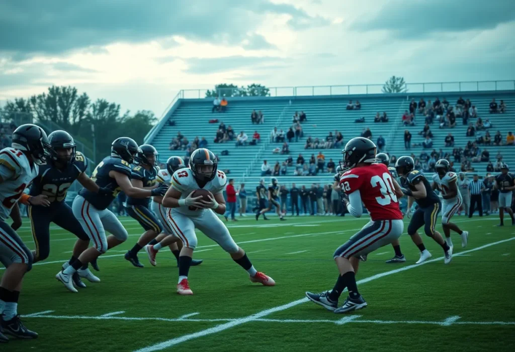 Football game between Chapin Eagles and Irmo Yellow Jackets